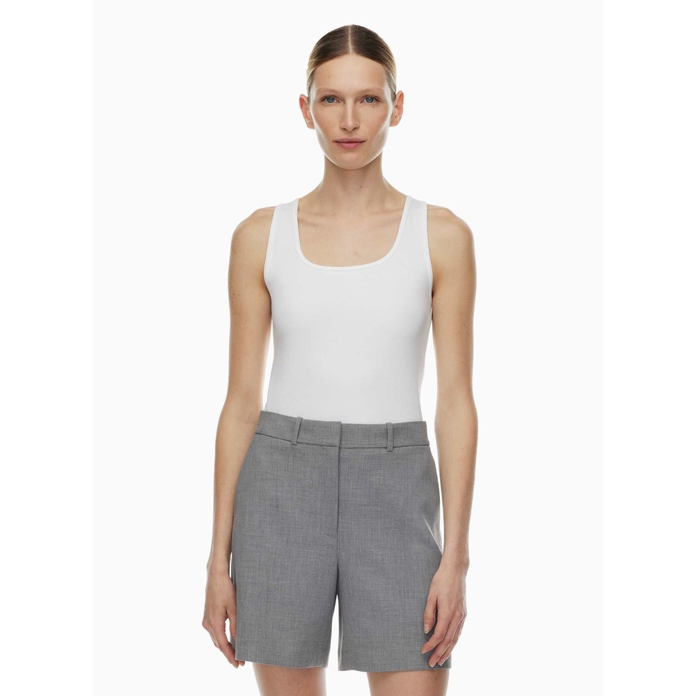 Babaton Agency Long Softly structured high-rise shorts